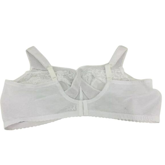 Glamorise Magic Lift Full Figure Support Bra 50F White Womens - Picture 6 of 6